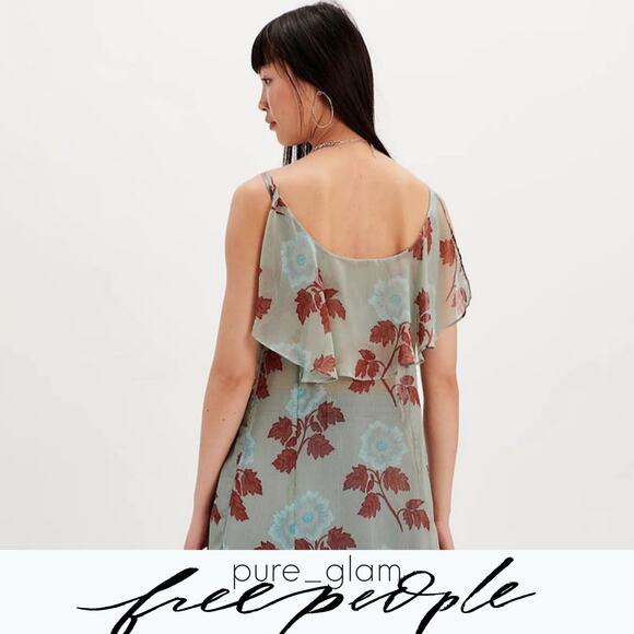 Free People floral sheer dress - Picture 6 of 6